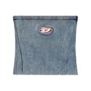 Blå Denim Bandeau Top