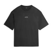 Sort Sketch Tee-Shirt - Kortærmet