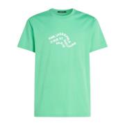 Wave Logo Afslappet T-shirt