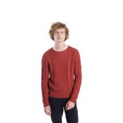 Håndstrikket Bomuldskabelsweater