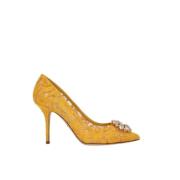 Regnbue Blonder Pumps med Broche