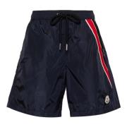 Marineblå Stribet Boxershorts