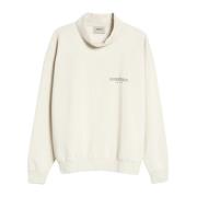 Begrænset udgave Mockneck Pullover Stone