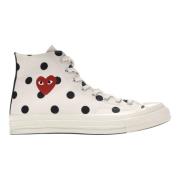 Begrænset udgave Polka Dot High Top Sneakers