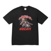 Begrænset udgave Ducati Bike Tee Sort