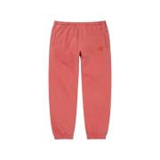 Begrænset udgave rød pigment sweatpant