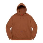 Brun Micro Logo Hoodie SS22 Begrænset Oplag