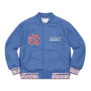 Varsity Jacket Light Blue