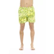 Tropisk Print Badeshorts