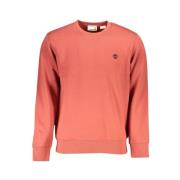 Elegant Pink Fleece Sweatshirt