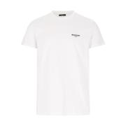 Hvid Logo T-shirt og Polo