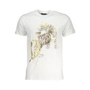 Tryk Logo Rund Hals T-Shirt