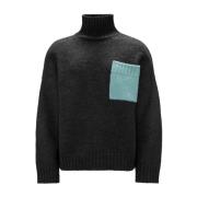 Anker Logo Sweater Brun