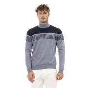 Blød Blanding Mock Neck Sweater