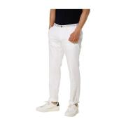 Slim Fit Hvide Chino Jogger Bukser