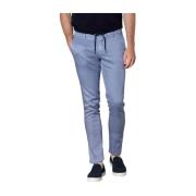 Ekstra Slim Bomuld Linned Jogger Bukser