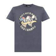 T-shirt med logo