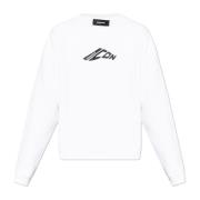 Sweatshirt med logo