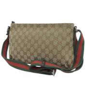 Pre-owned Canvas gucci-tasker