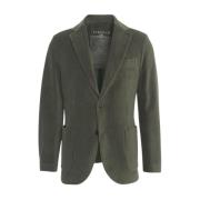 Grøn Blazer AW24 Herretøj