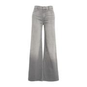 Grå Wide-leg Jeans Lotta