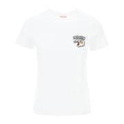 Tiger Varsity Crew-Neck Broderet T-Shirt