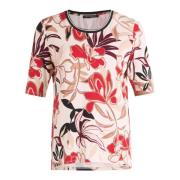 Blomstret Basis T-shirt