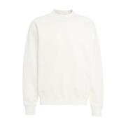 Hvid Broderet Sweatshirt AW24