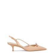 Elegant Slingback med Buede Detaljer