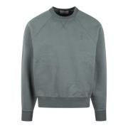 Tonal Heart Broderet Sweatshirt