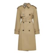 Dobbeltbrystet trenchcoat