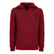 Fiskerens Rib Mock-Neck Sweater