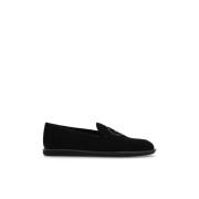 Suede sko type loafers