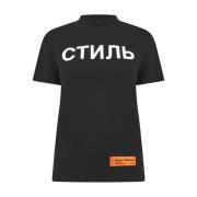 CTNMB Logo T-shirt Sort/Hvid Kortærmet