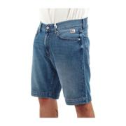 Denim Bermuda Shorts