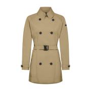 Brun Trenchcoat Vandtæt By Essential