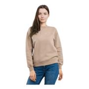 Dame Sweatshirt, Afslappet Pasform