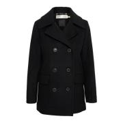 Klassisk Sailor Coat Jakke Sort