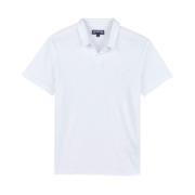 Herre Linned Jersey Polo Skjorte