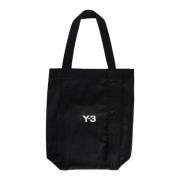 Canvas Tote Taske Sort Front Logo