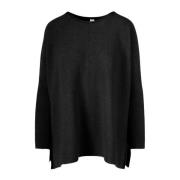 Sømløs Loose-fit Crew Neck Top