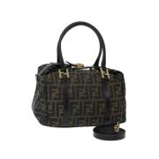 Pre-owned Canvas fendi-tasker