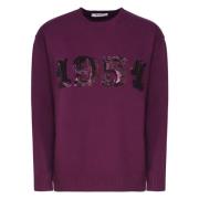 Mørk Violet Sweater PLATA Maglia