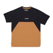 Sort/Hvede Cut & Sew Tee