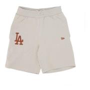 Dodgers Baseball Team Shorts Stone Brown