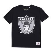 Oakland Raiders Logo T-shirt Sort