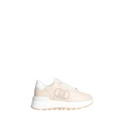 Beige Sneakers Moderne Trendy Komfort