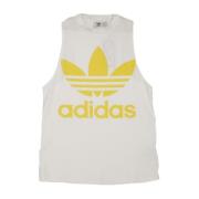 Hvid/Sand Trefoil Tank Top