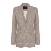 Uld Glen Plaid Blazer