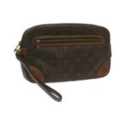 Pre-owned Canvas louis-vuitton-tasker